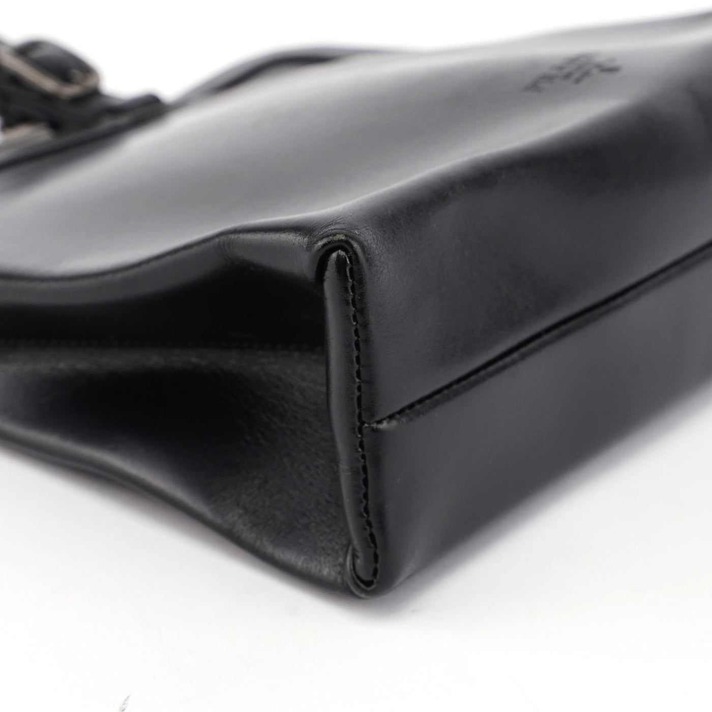 Black Calfskin Clutch Tote Bag - Product Image 10