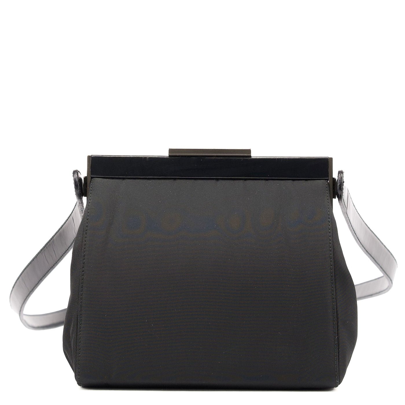 Black Tessuto Nylon Clutch Shoulder Bag - Product Image 2