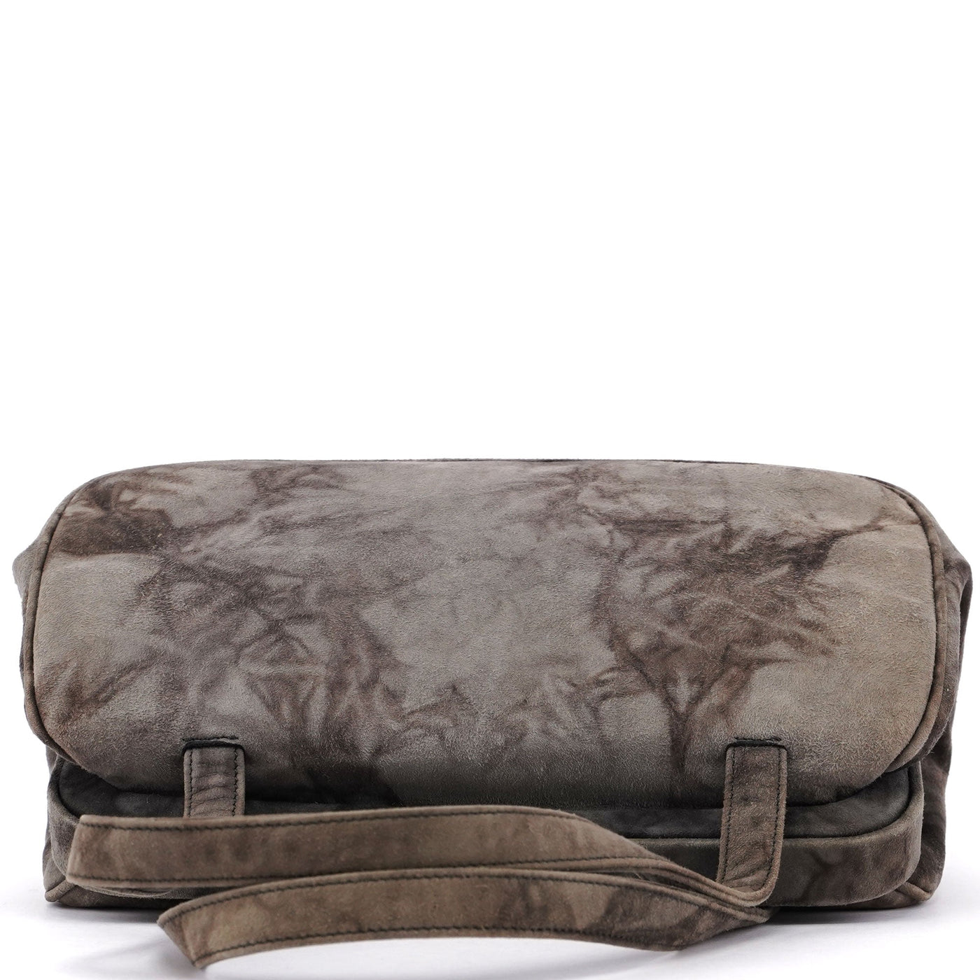 Grey Camoscio Lux Tie-Dye Clutch Bag - Product Image 4