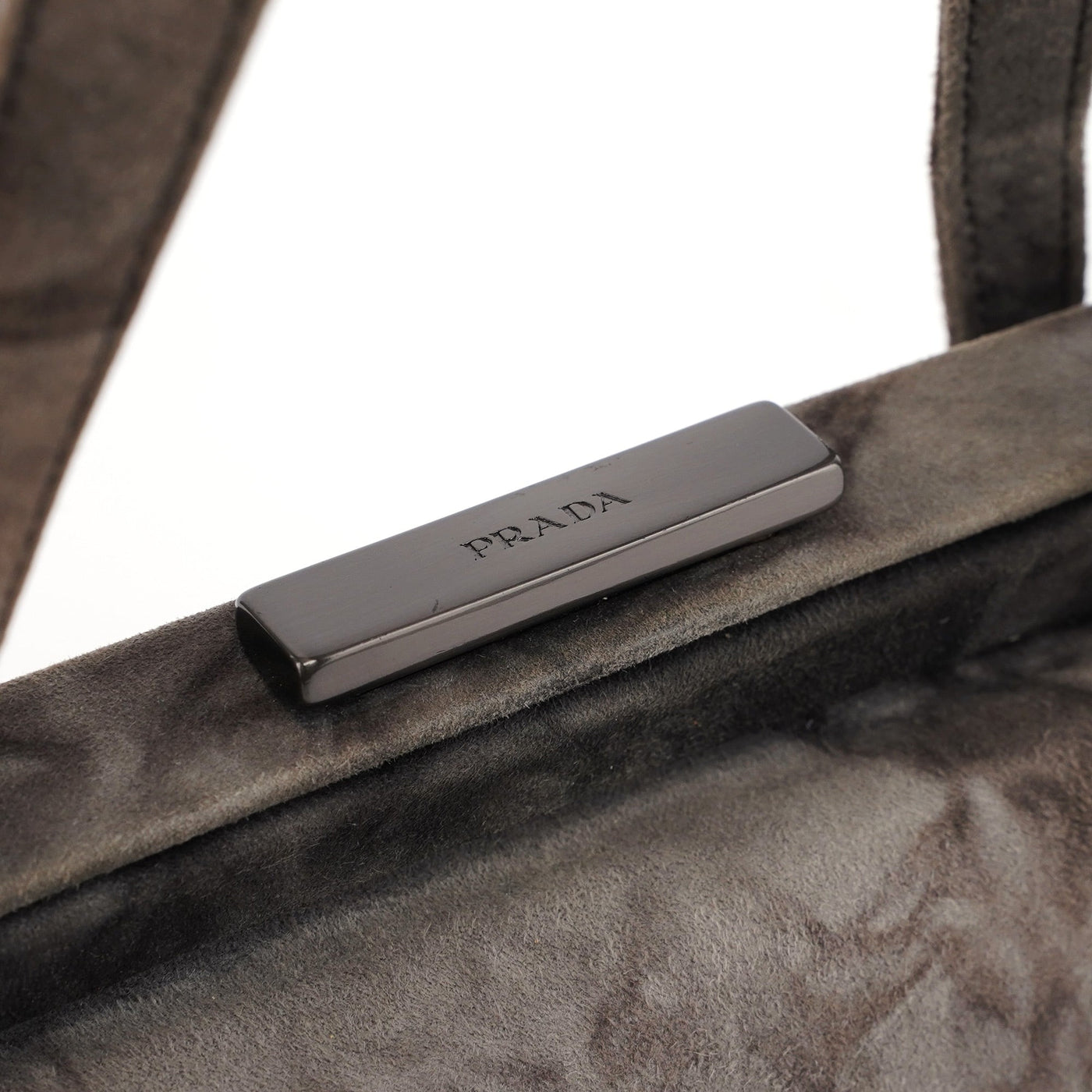 Grey Camoscio Lux Tie-Dye Clutch Bag - Product Image 6