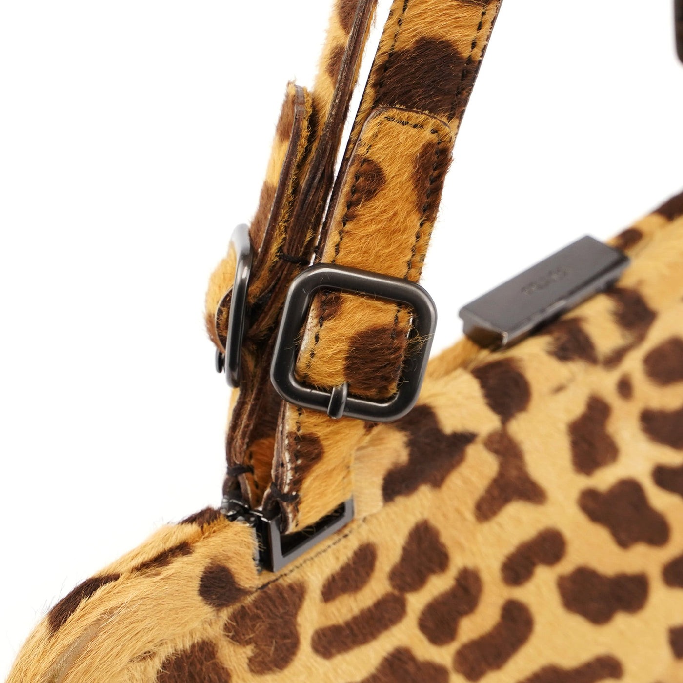Leopard Fur Clutch Handbag - Product Image 8
