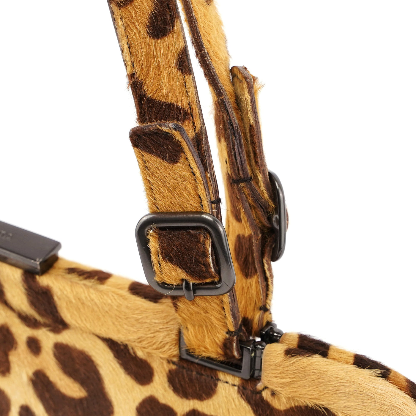 Leopard Fur Clutch Handbag - Product Image 6