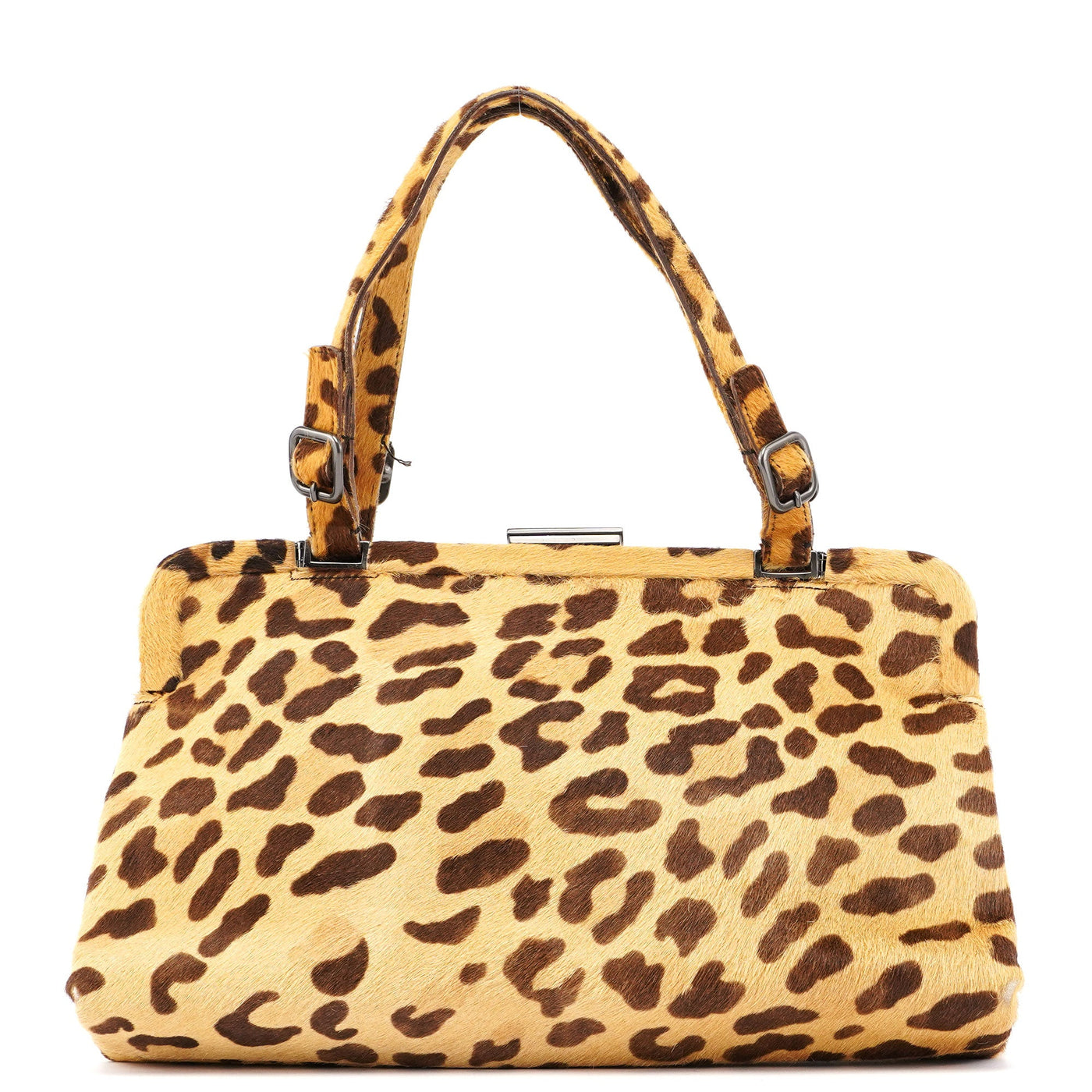 Leopard Fur Clutch Handbag - Product Image 3