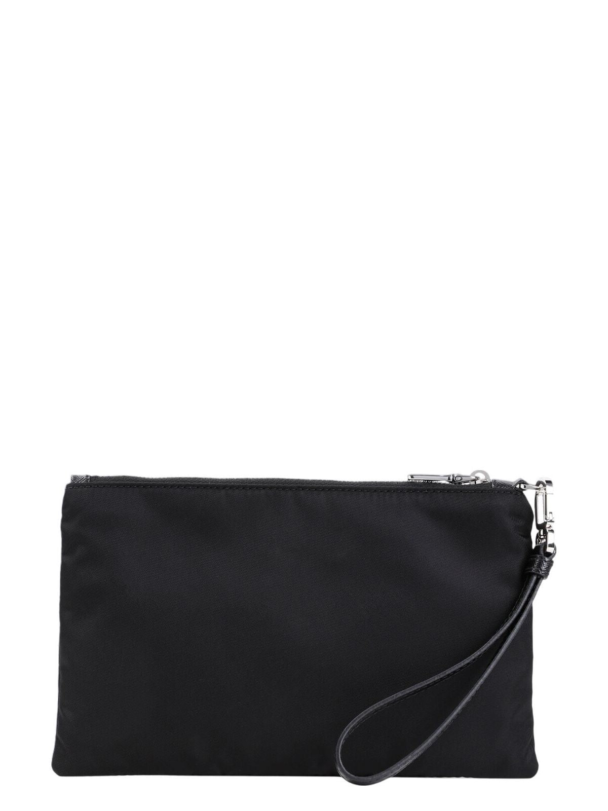 BLACK RE-NYLON CLUTCH - Product Image 3