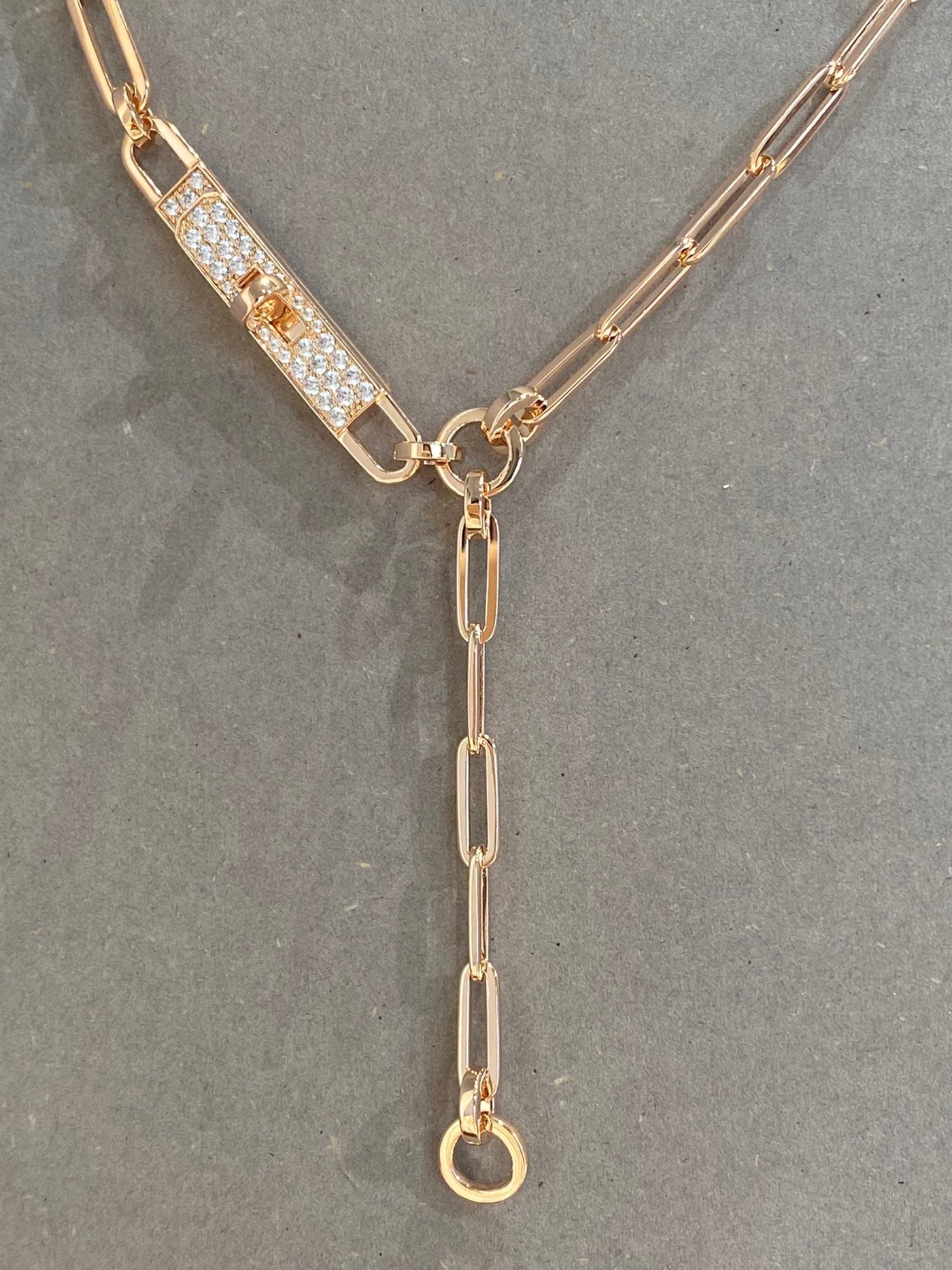 HM KELLY CHAINE CHOKER DROP NECKLACE - Product Image 4